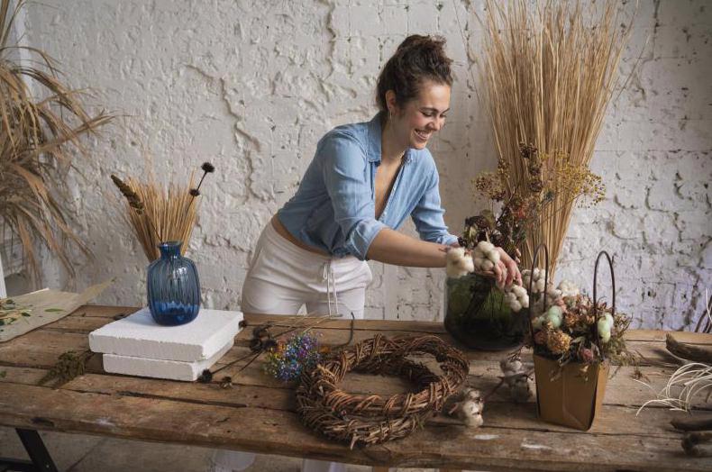 Artystka kreuje nową aranżacje